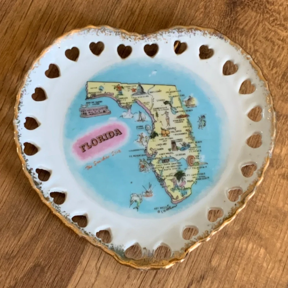 Vintage Florida Plate